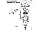 Rewind starter assembly
