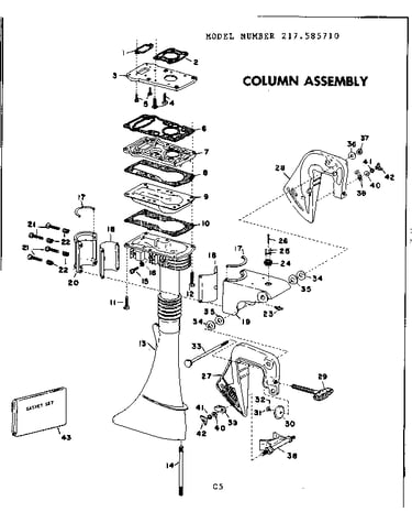 Column assembly