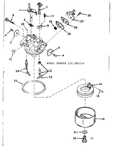 Carburetor assembly