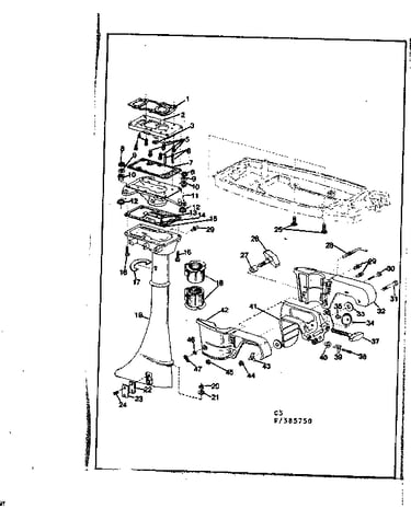 Column assembly