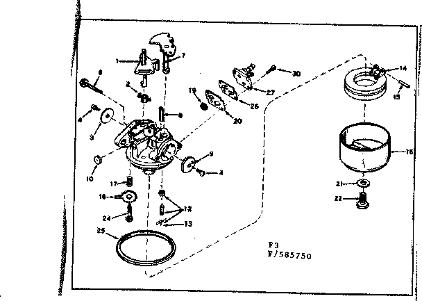 Carburetor assembly