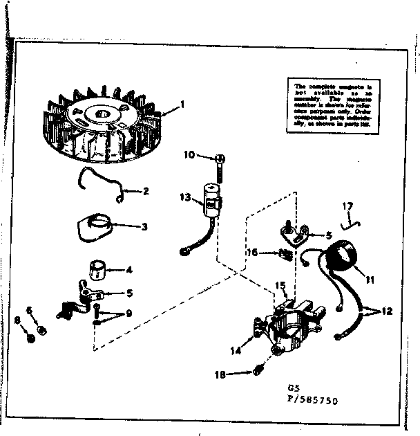 Magneto assembly