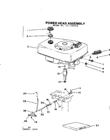 Power head assembly