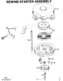 Rewind starter assembly