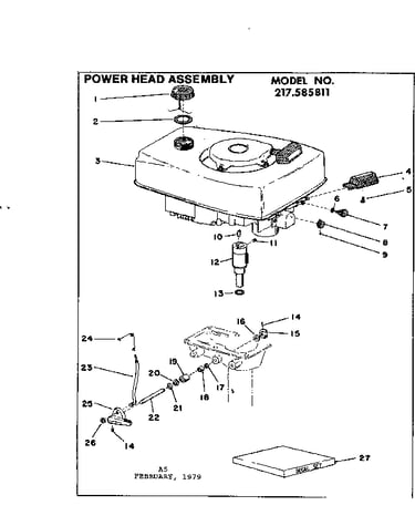 Power head assembly