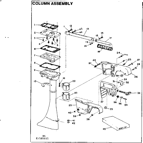 COLUMN ASSEMBLY