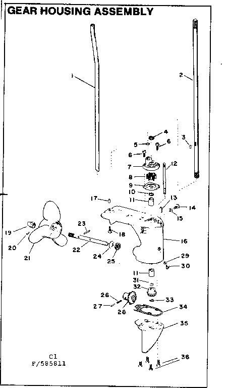 GEAR HOUSING ASSEMBLY