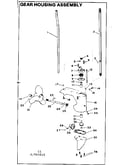 Gear housing assembly