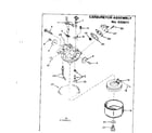 Craftsman 217585811 carburetor assembly diagram
