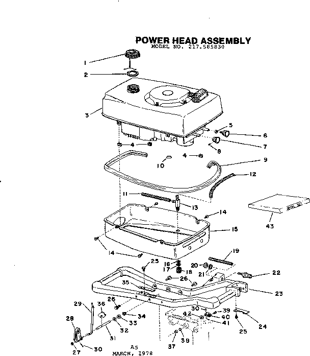 Power head assembly
