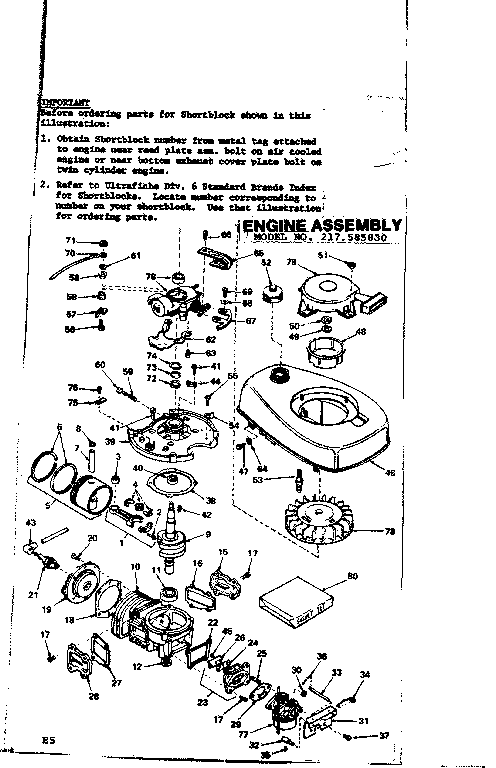 Engine assembly