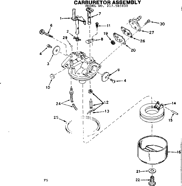 Carburetor assembly