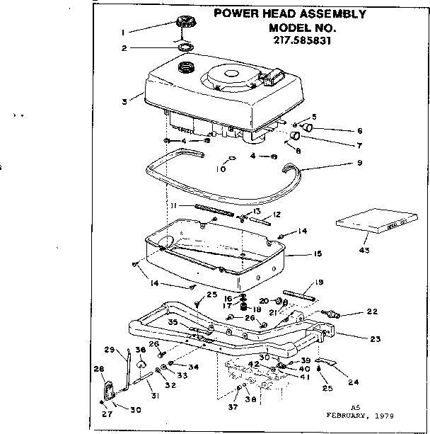 Power head assembly
