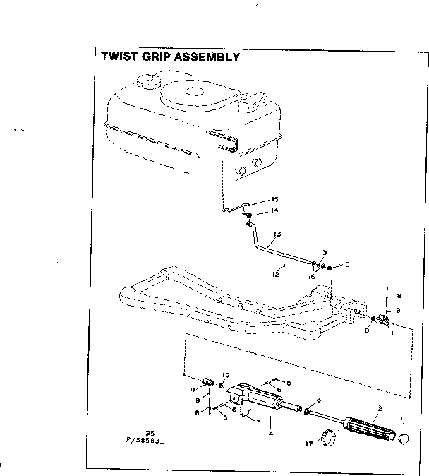 Twist grip assembly
