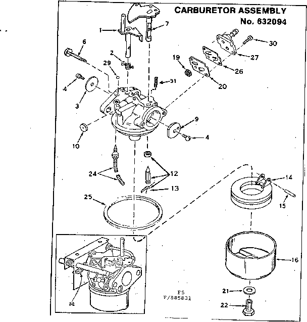 Carburetor assembly
