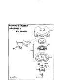 Rewind starter assembly