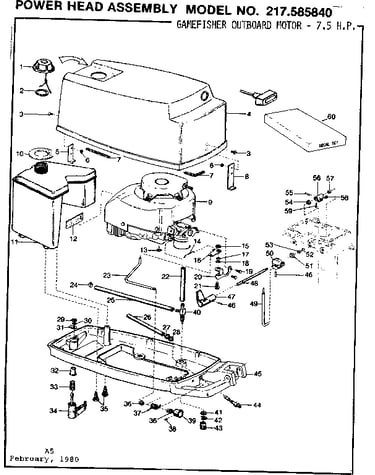 Power head assembly