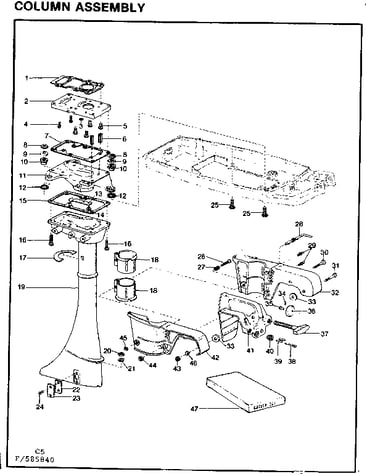 Column assembly