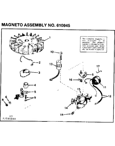 Magneto assembly