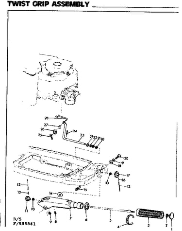 Twist grip assembly