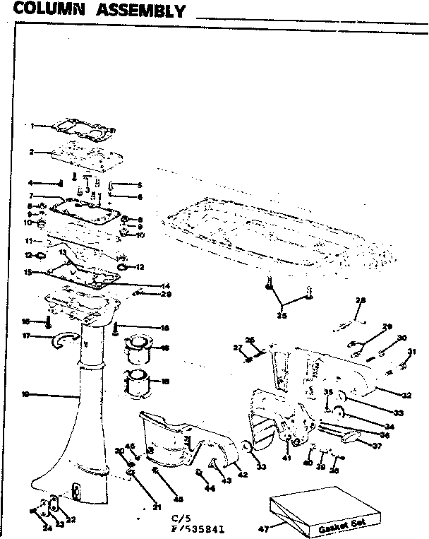 COLUMN ASSEMBLY