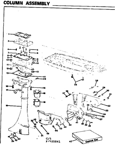 Column assembly
