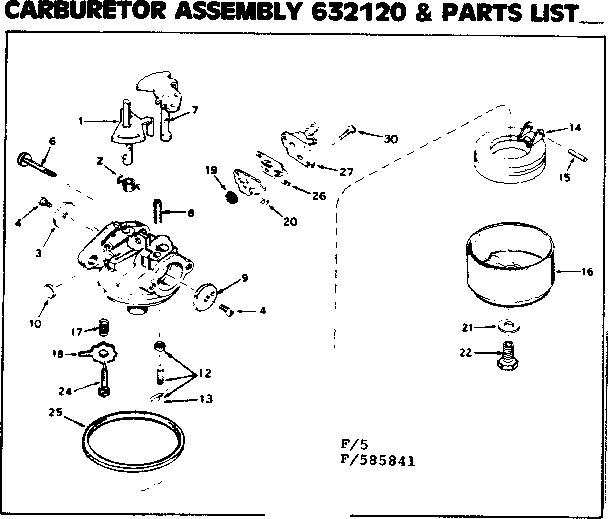 CARBURETOR ASSEMBLY