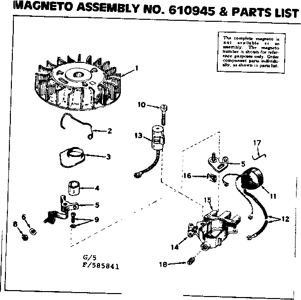 MAGNETO ASSEMBLY