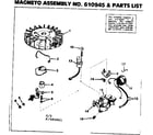 Craftsman 217585841 magneto assembly diagram