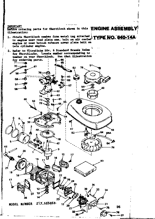 ENGINE ASSEMBLY