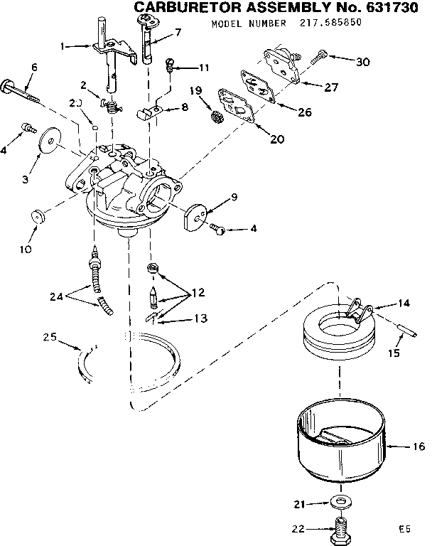 Carburetor assembly
