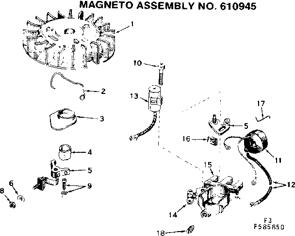 Magneto assembly