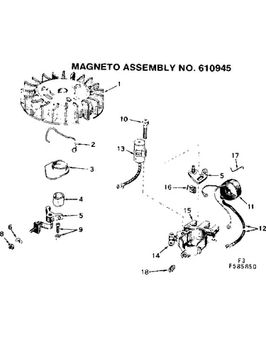 Magneto assembly