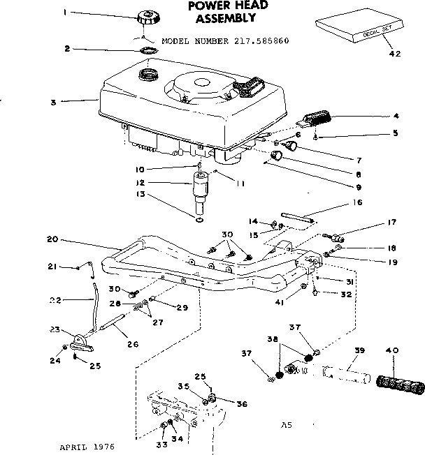 Power head assembly