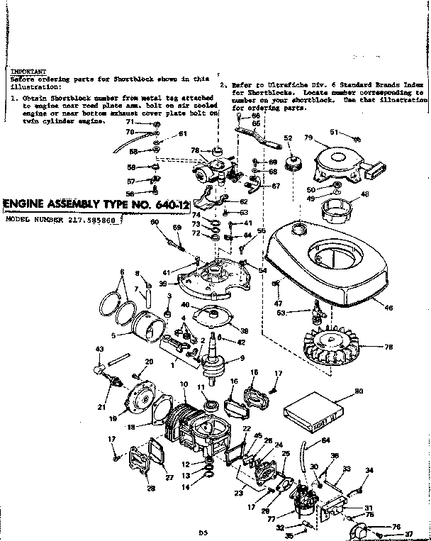 ENGINE ASSEMBLY