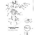 Craftsman 217585860 carburetor assembly diagram