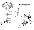 Craftsman 217585860 magneto assembly diagram