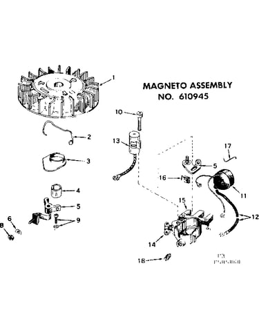 Magneto assembly