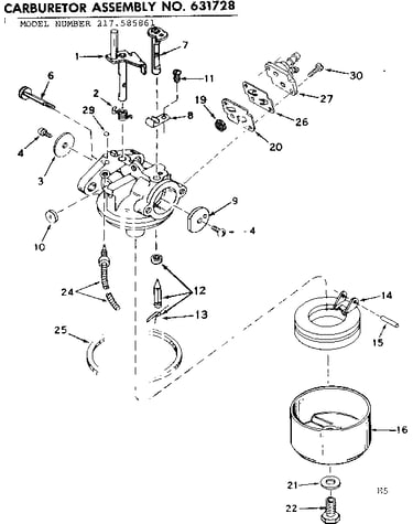 Carburetor assembly