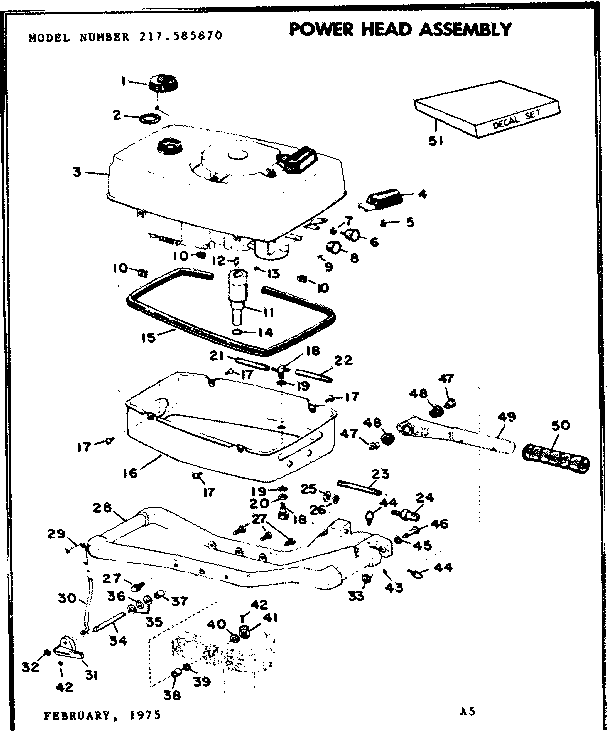 Power head assembly