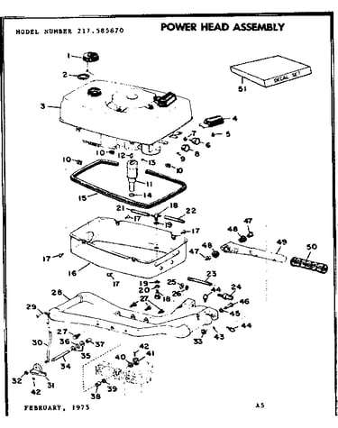 Power head assembly
