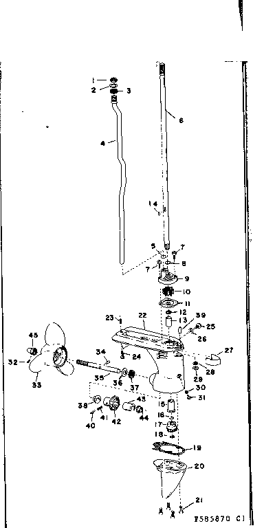 Gear housing assembly