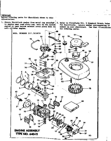 Engine assembly