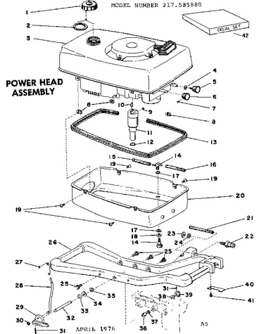 Power head assembly