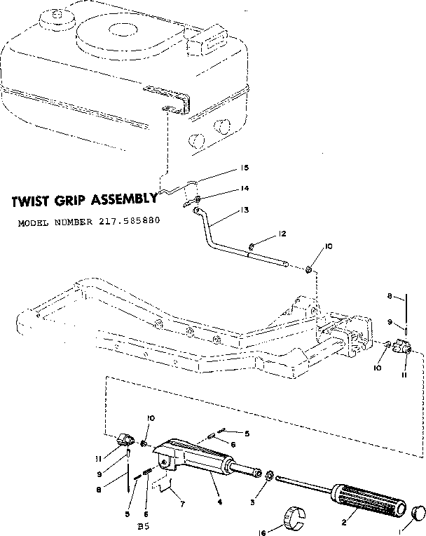 Twist grip assembly