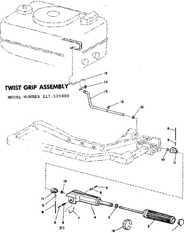 Twist grip assembly