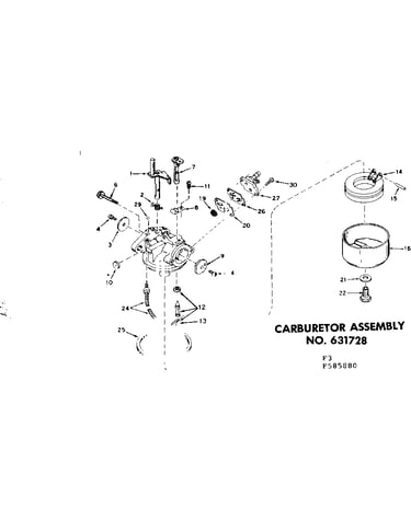 Carburetor assembly