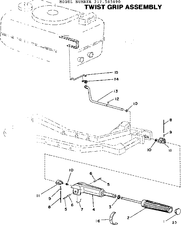 TWIST GRIP ASSEMBLY
