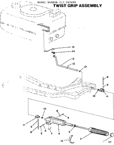 Twist grip assembly