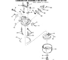 Craftsman 217585890 carburetor assembly diagram